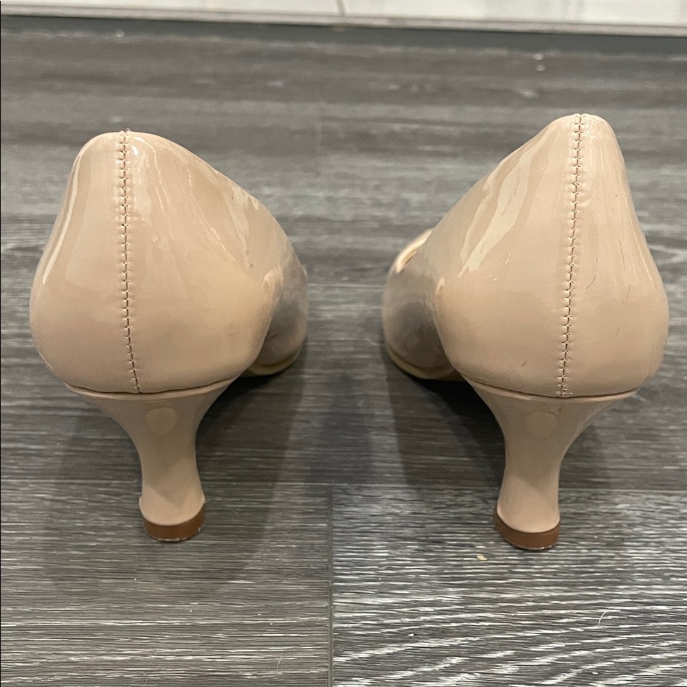 Amiana Women's Nude Heels - Picture 2 of 5